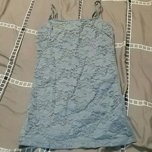 Front lace tank